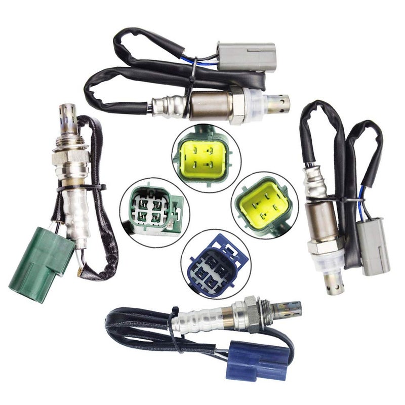 higherbro 4X Oxygen sensor 1 & 2 for 2007 Nissan Xterra Pathfinder Frontier 4.0L Upstream + Downstream - Image 1